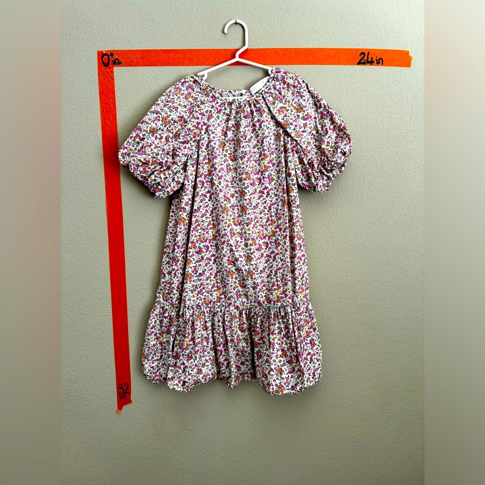 Zara Girl flower dress, sz 9 yo